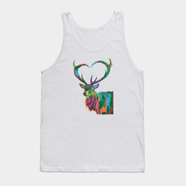 deer love Tank Top by rifaisetyo